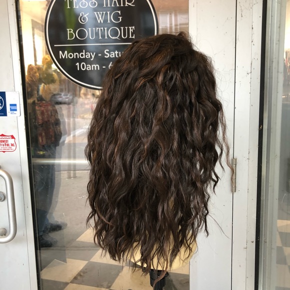 Wild curly lacefront swisslace Wig 14 inch curly